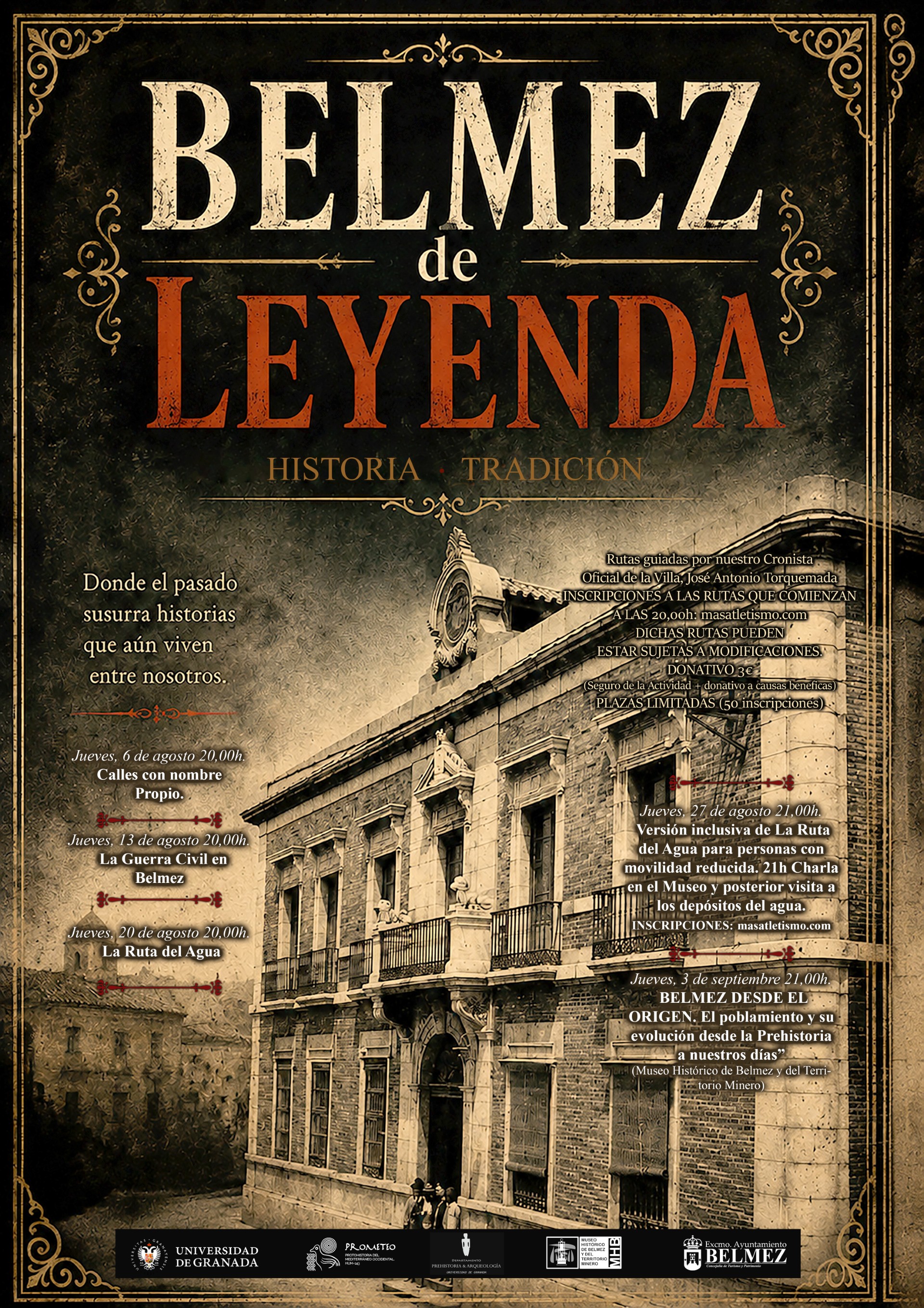 BELMEZ DE LEYENDA "CALLES CON NOMBRES PROPIOS"